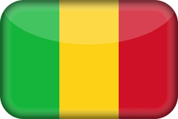 Mali flag clipart