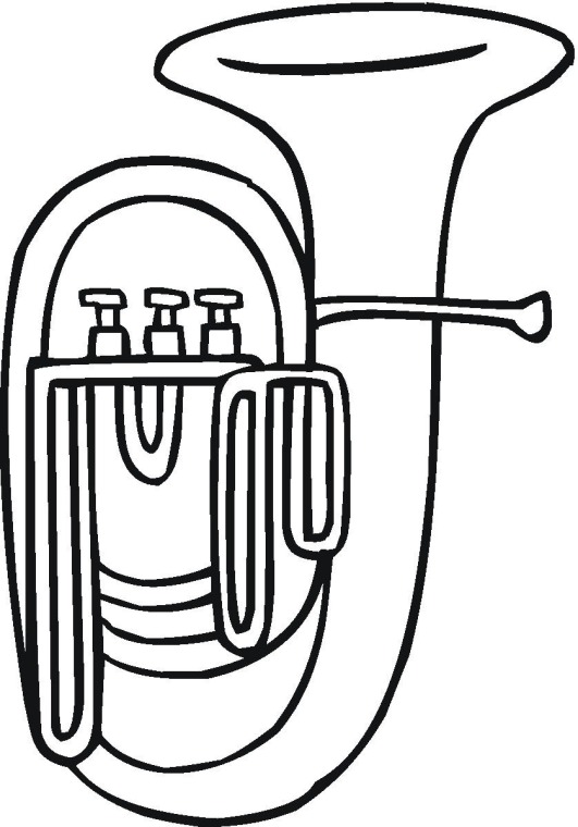 Free coloring pages of icon music 