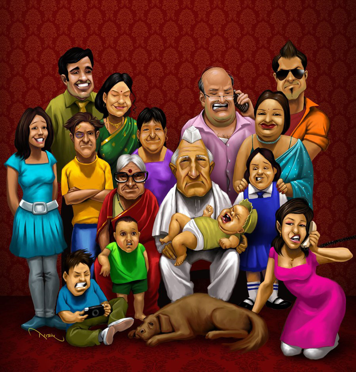 Animated family