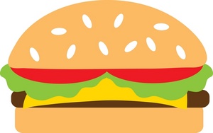 Hamburger Clip Art Image