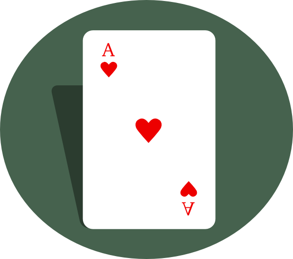 Ace Of Hearts clip art Free Vector