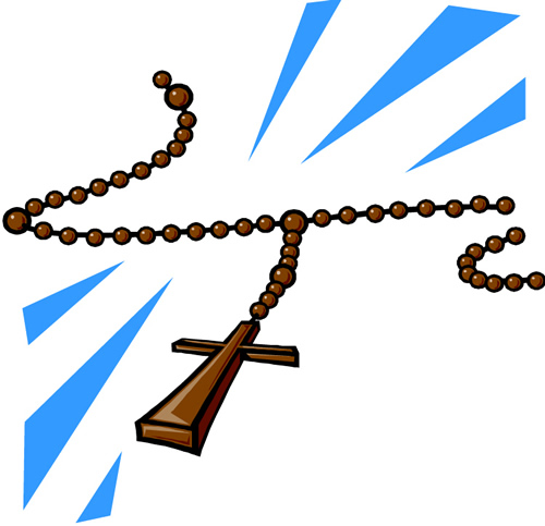 rosary clipart free download - photo #26