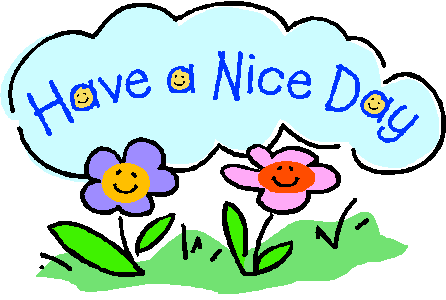 Have A Wonderful Day Clipart