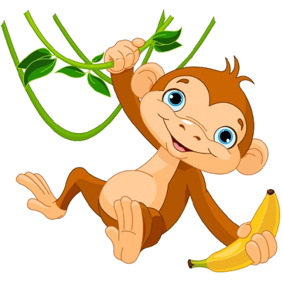 Monkey clipart, Monkey animal clip art, Monkey photo