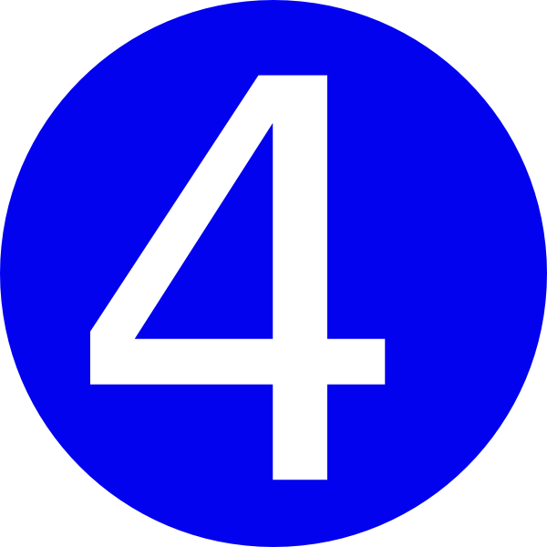 Pictures Of The Number 4