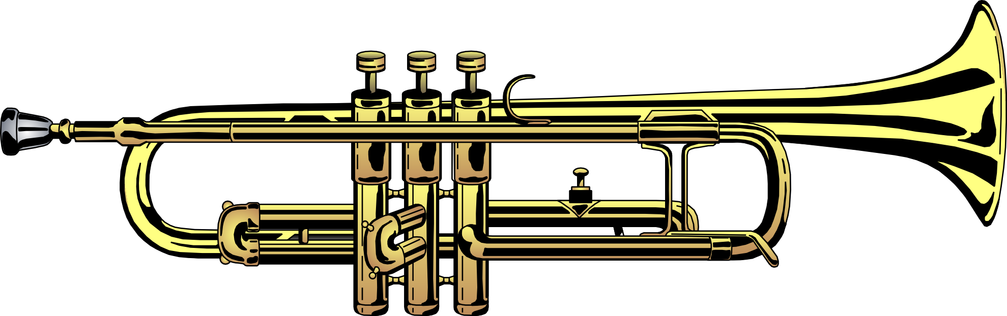 Clip Arts Related To : silhouette trumpet clipart. view all trumpet-clipart...