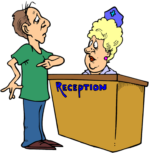 Image result for receptionist free clipart