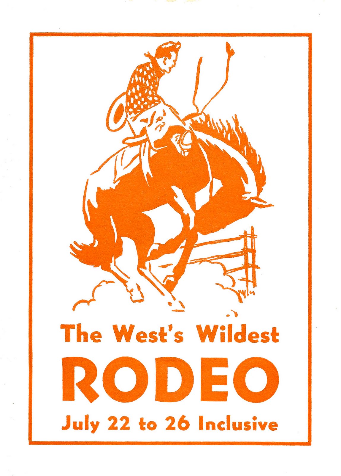 vintage rodeo clipart - photo #2