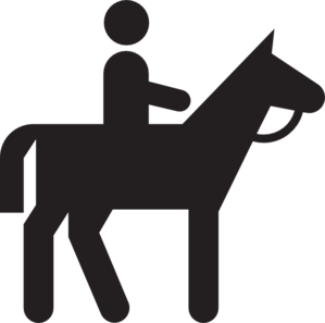 Clipart Ride On A Horse