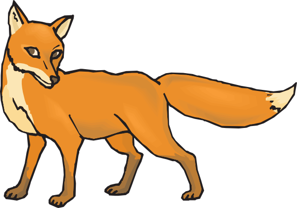 clipart panda fox - photo #19