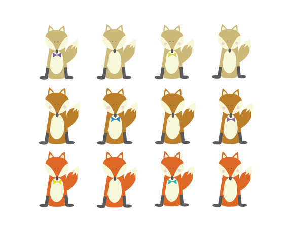 Fox free to use cliparts
