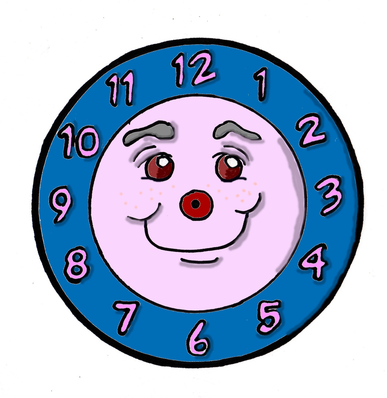 clipart of clock face - photo #16