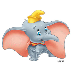 Walt Disney Dumbo Clipart
