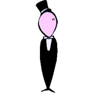 Formal Man Looking clipart, cliparts of Formal Man Looking free 