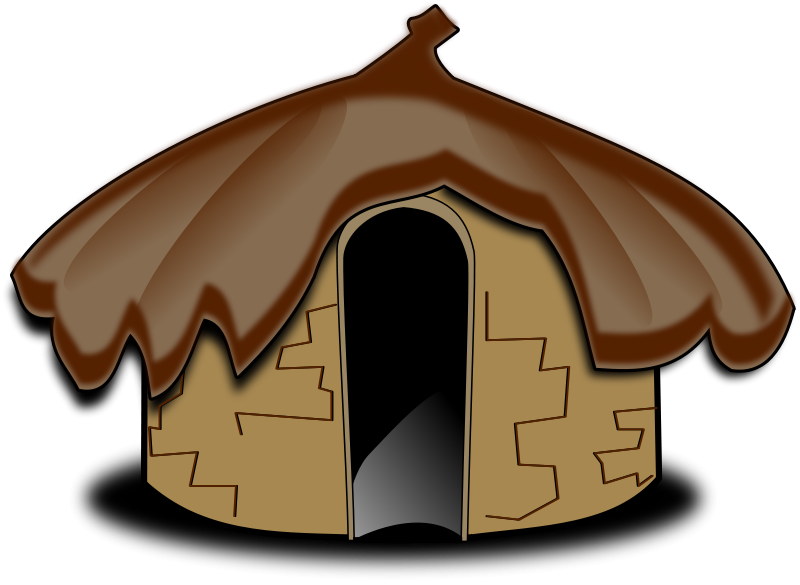 clipart images of hut - photo #11