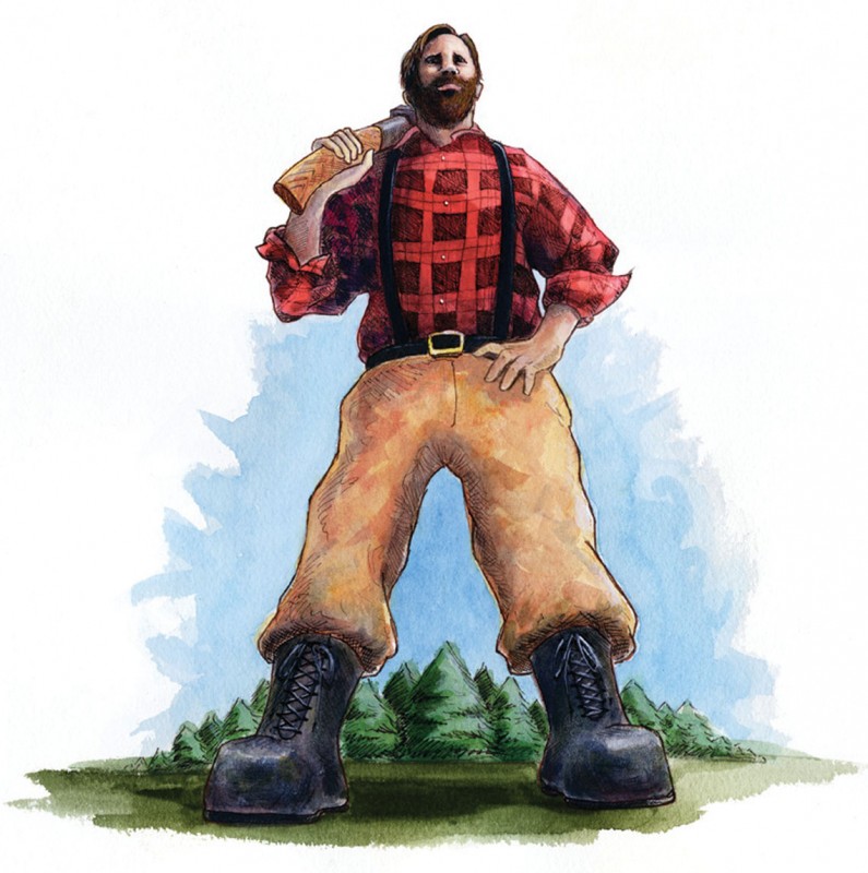 Lumberjack Clipart 