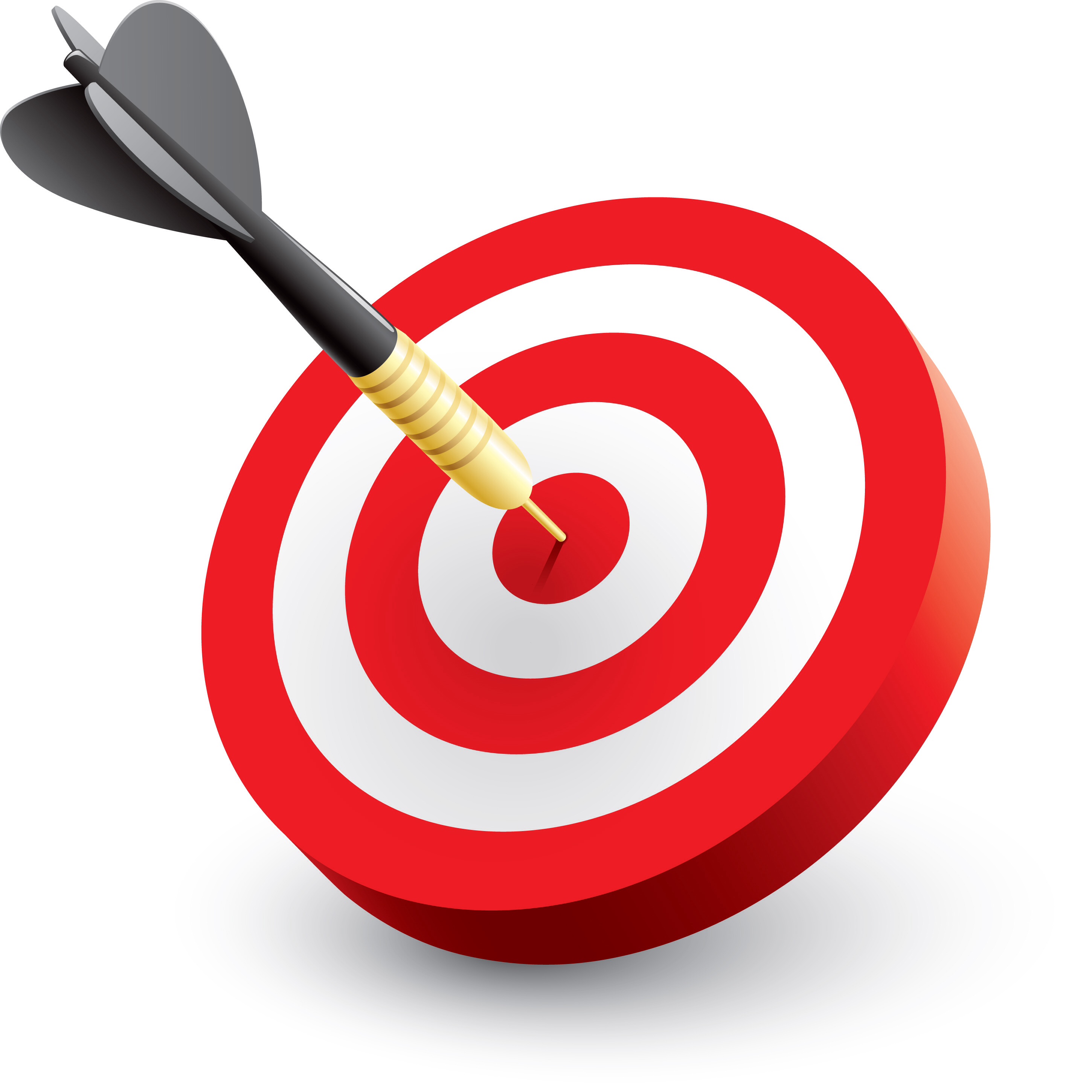 Bullseye photos of goals and objectives clip art clip art image