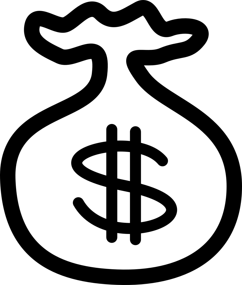 Money Clipart Black And White
