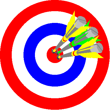 animated bullseye clipart