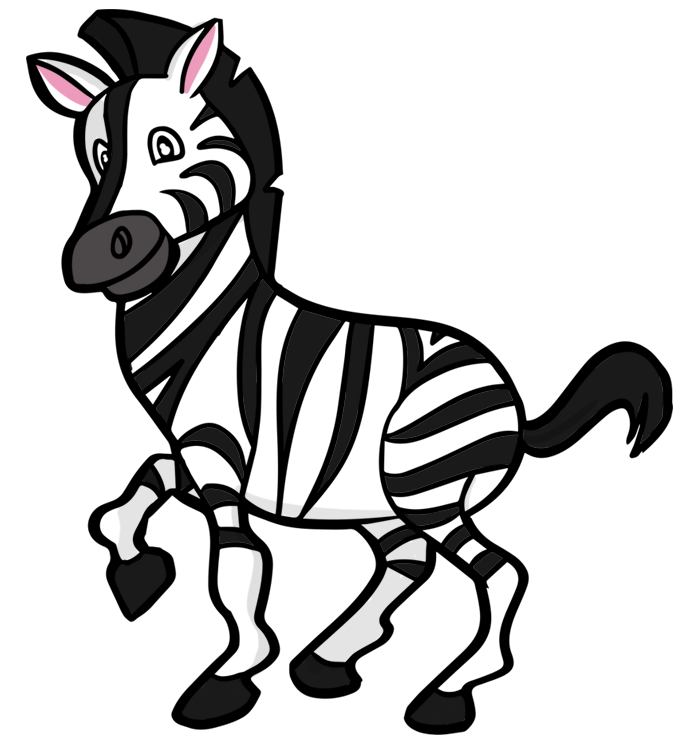 Cute Zebra Clipart 