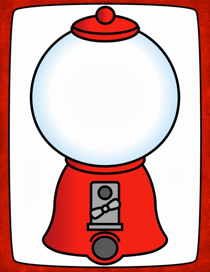 Free Printable Gumball Machine Template