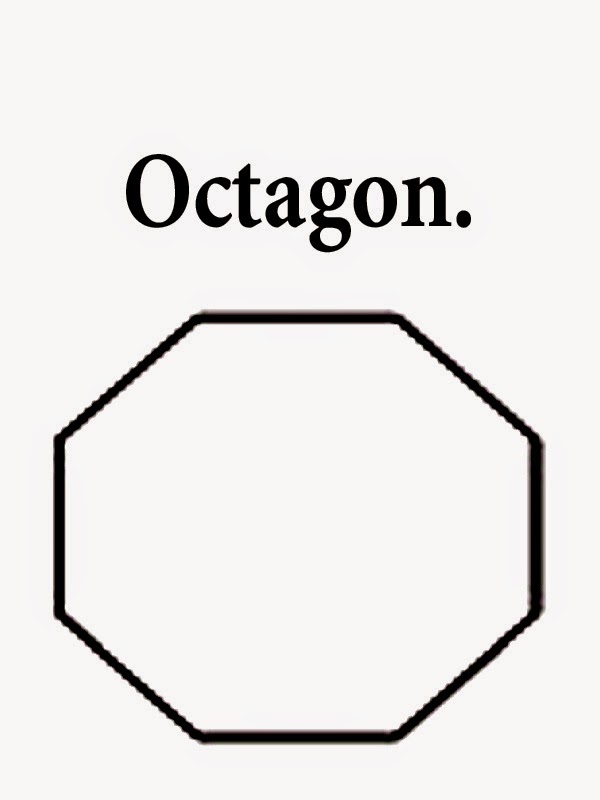 Octagon Shape Clip Art Free 