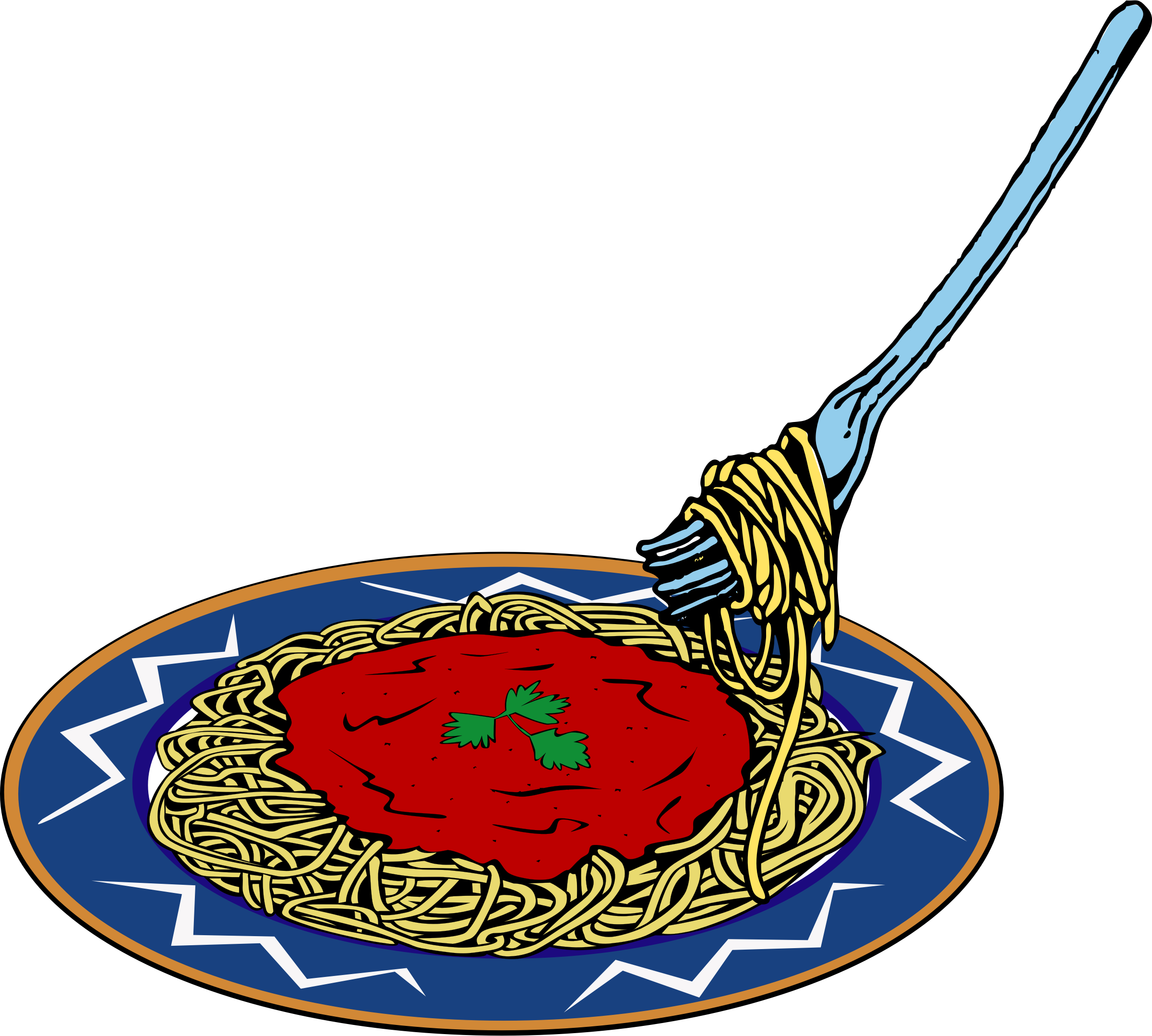 spaghetti and meatballs clipart - photo #42