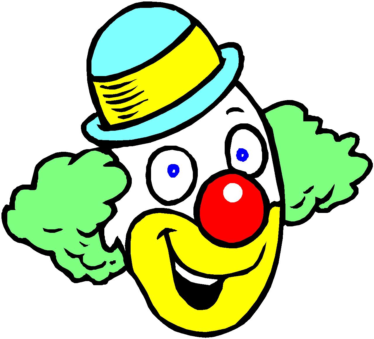 clipart clown blanc - photo #48