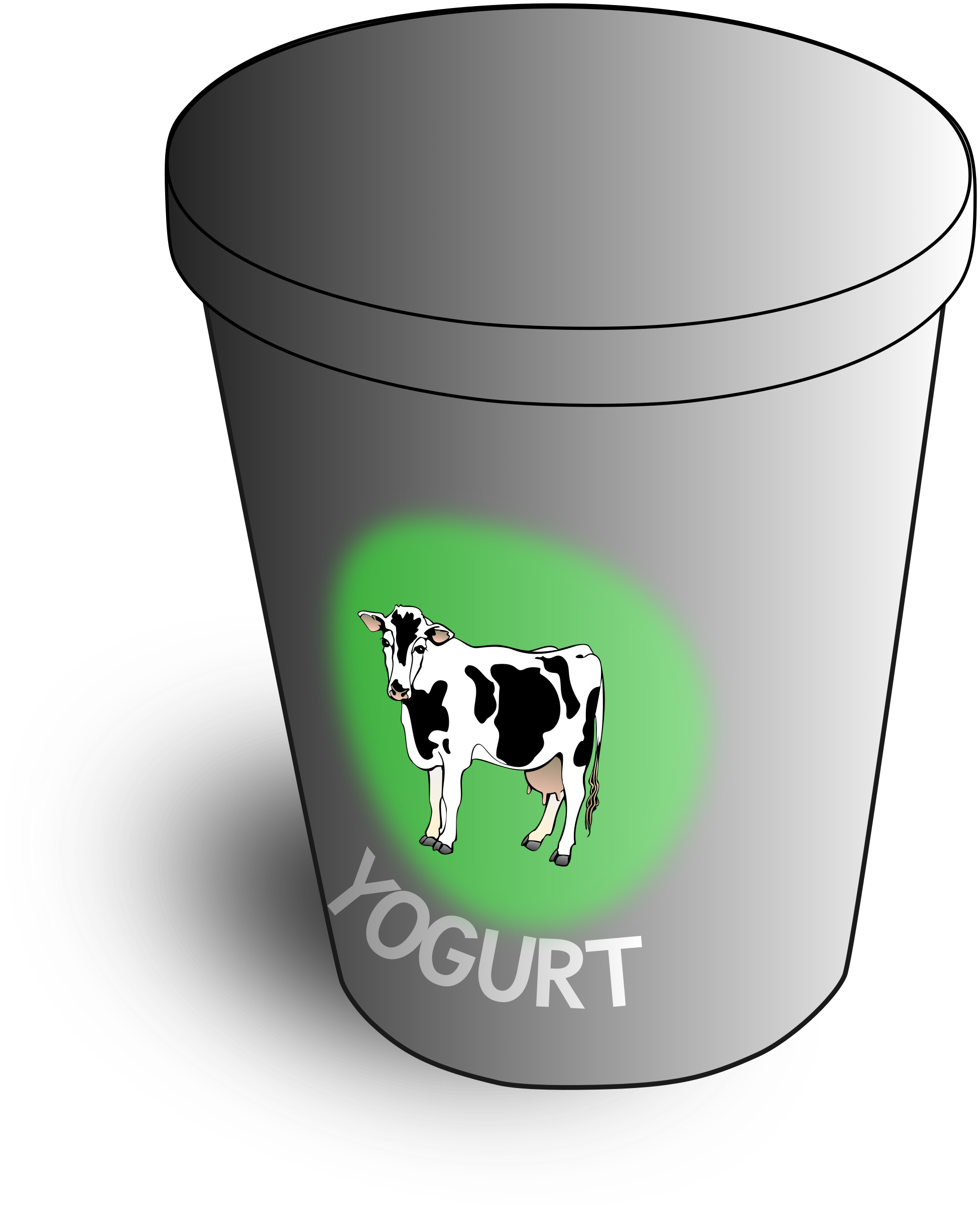 yogurt cup clipart - photo #41