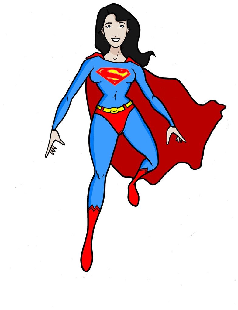 Superwoman Clipart 