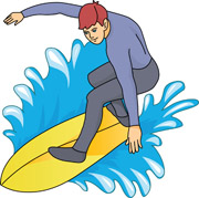Surfer Clipart