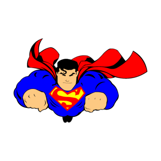 superman animated clipart - photo #50