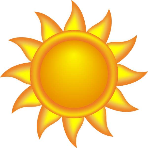 clipart pictures of the sun - photo #9