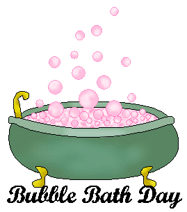 Bubble Bath Day Clip Art