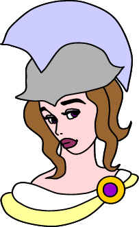 Athena Cartoon