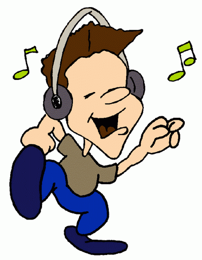 Image of Listening to Music Clipart Listen To Music Clip 