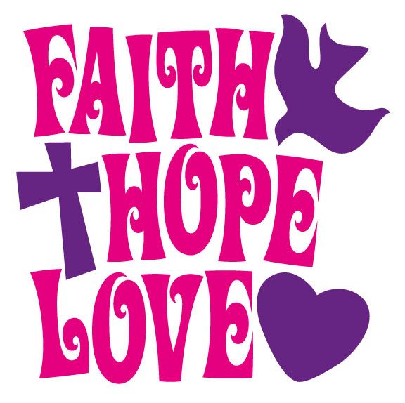 Faith hope love clipart image