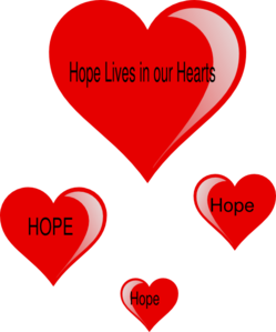Hope Hearts Clip Art