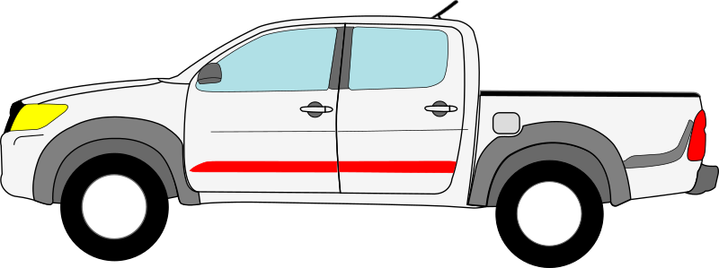 Toyota Hilux Clipart Icon PNG