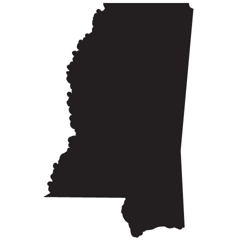 Mississippi State Glitter Clipart 