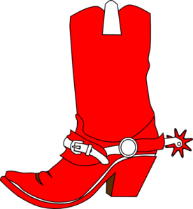 Cowboy boot boot clip art at vector clip art free image