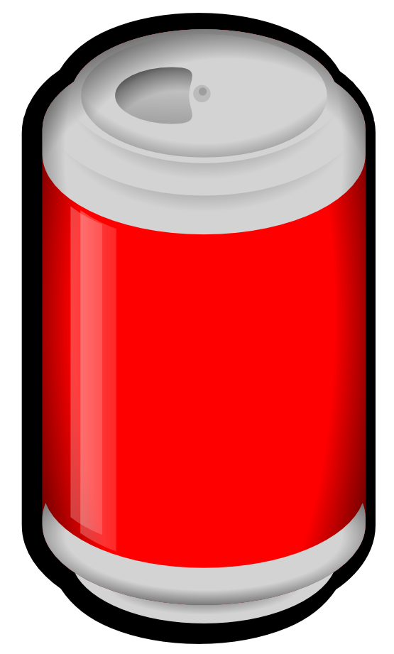 Soda can clip art clipart image