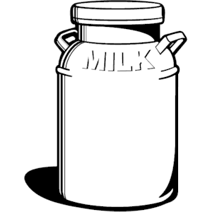 old milk jug clipart - Clip Art Library