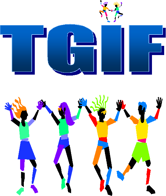 Clip Arts Related To : tgif free. 