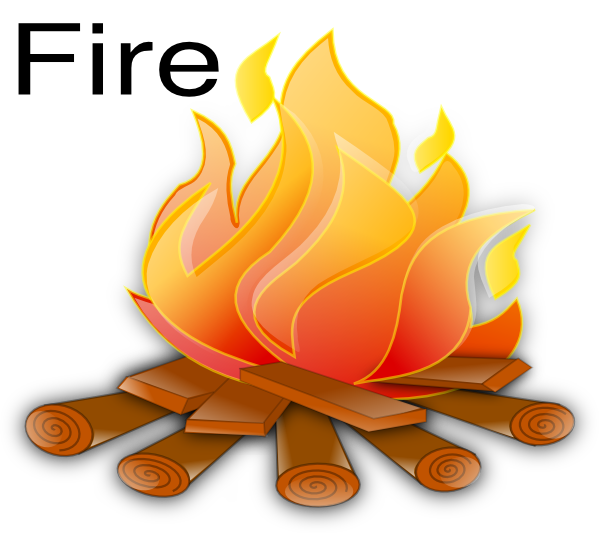 fire burning clipart - photo #45