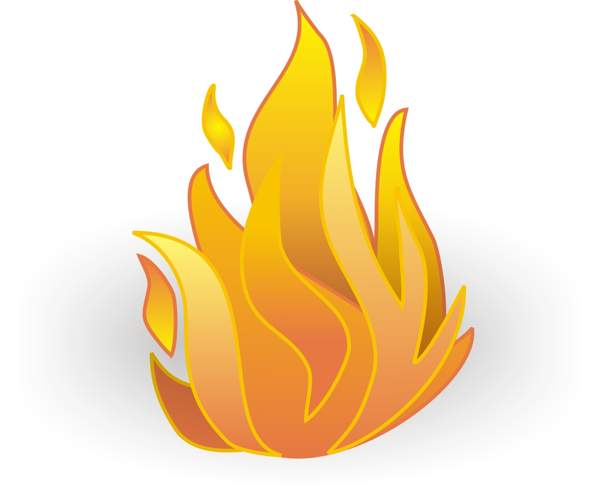 clipart on fire - photo #33