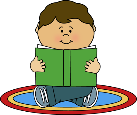 Image of Carpet Clipart Kid Reading On A Rug Clip Art Kid