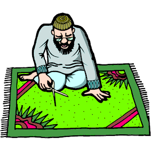 Man with Rug clipart, cliparts of Man with Rug free download