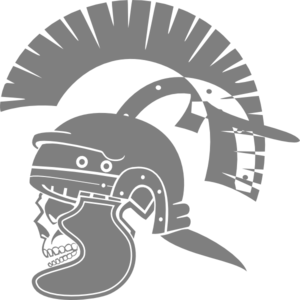 Roman Gladiator Skull Clip Art