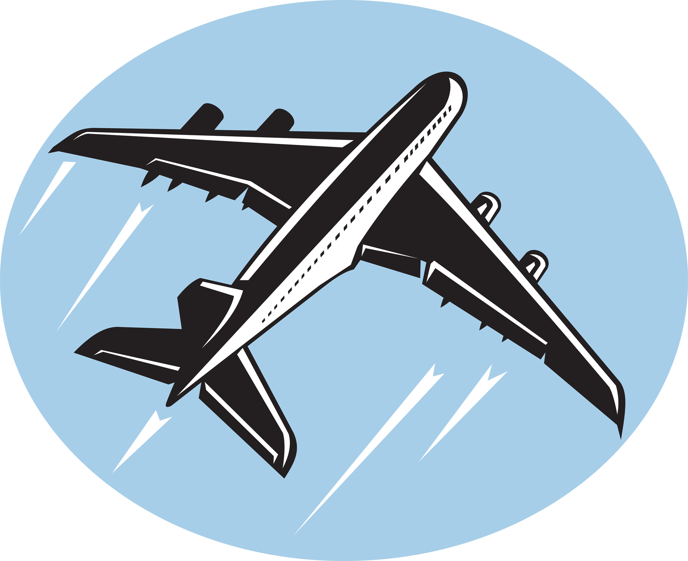 Airplane At Take Off Icon Passenger Clipart Free